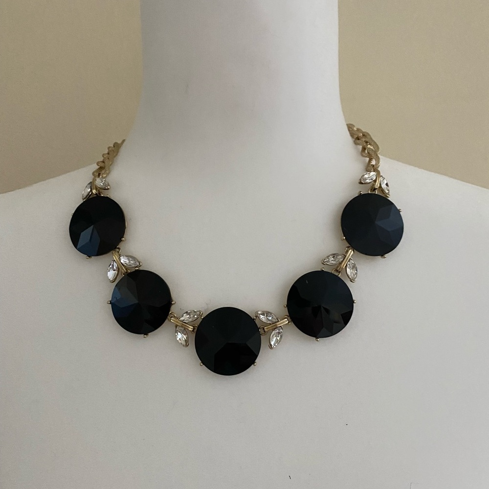 Black stone necklace